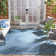 Melida Navy/Aqua Indoor/Outdoor Area Rug