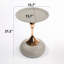 Table d'appoint polyvalente en métal à piédestal-359282292-366635349