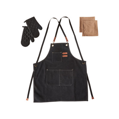 No Holiday Polyester Cotton Apron Sets Apron