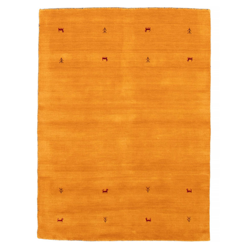 Kashkuli Gabbeh Gold Rug 4'8" x 6'5"