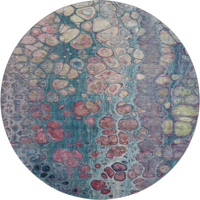 Premium Machine Washable Mayfield AMF1940 Abstract Rug