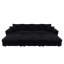 Canapé modulaire rembourré avec 3 repose-pieds et coussins Lucy-118592495