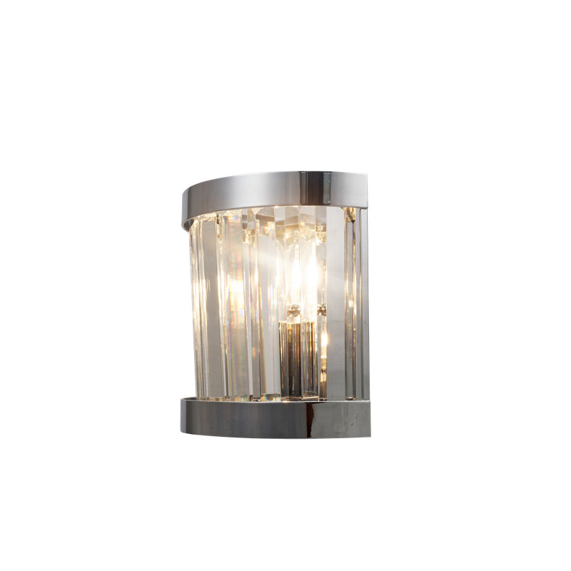 Crofton Steel Flush Mounted Sconce