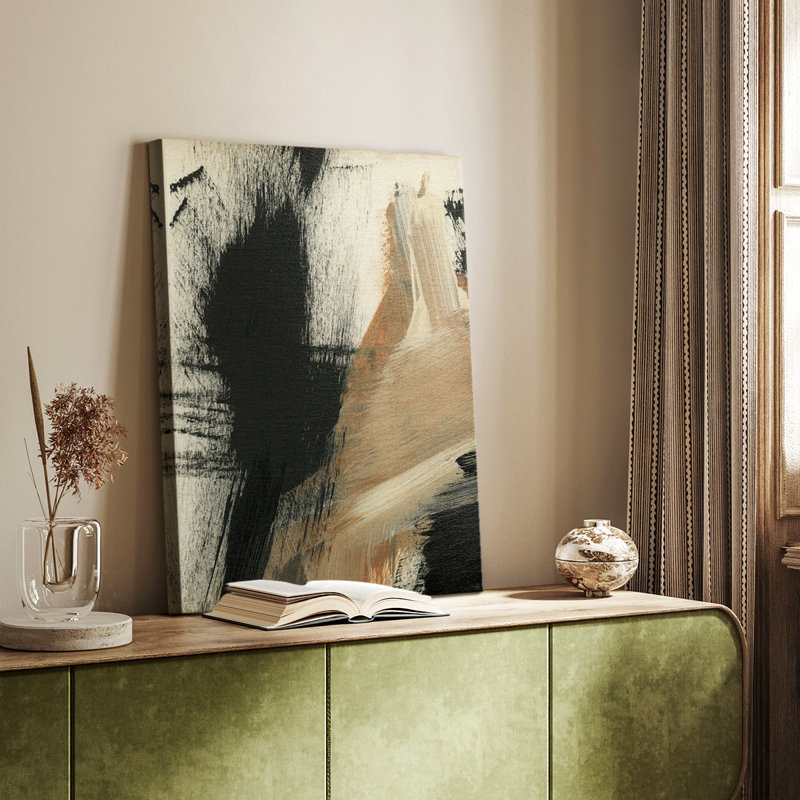 Baked Paintstrokes I - galerie sur mesure, H 27 po x l 18 po