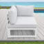 Chaise longue d'extérieur en aluminium avec coussins-395633295-395620738
