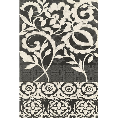 Midnight Batik II - Wrapped Canvas Print