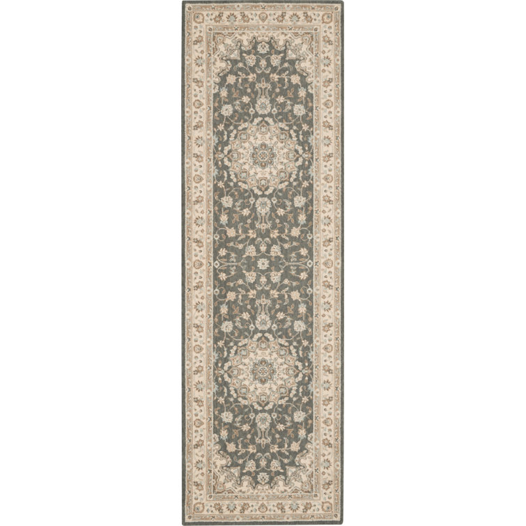 Crownover Wool Oriental Indoor Rug