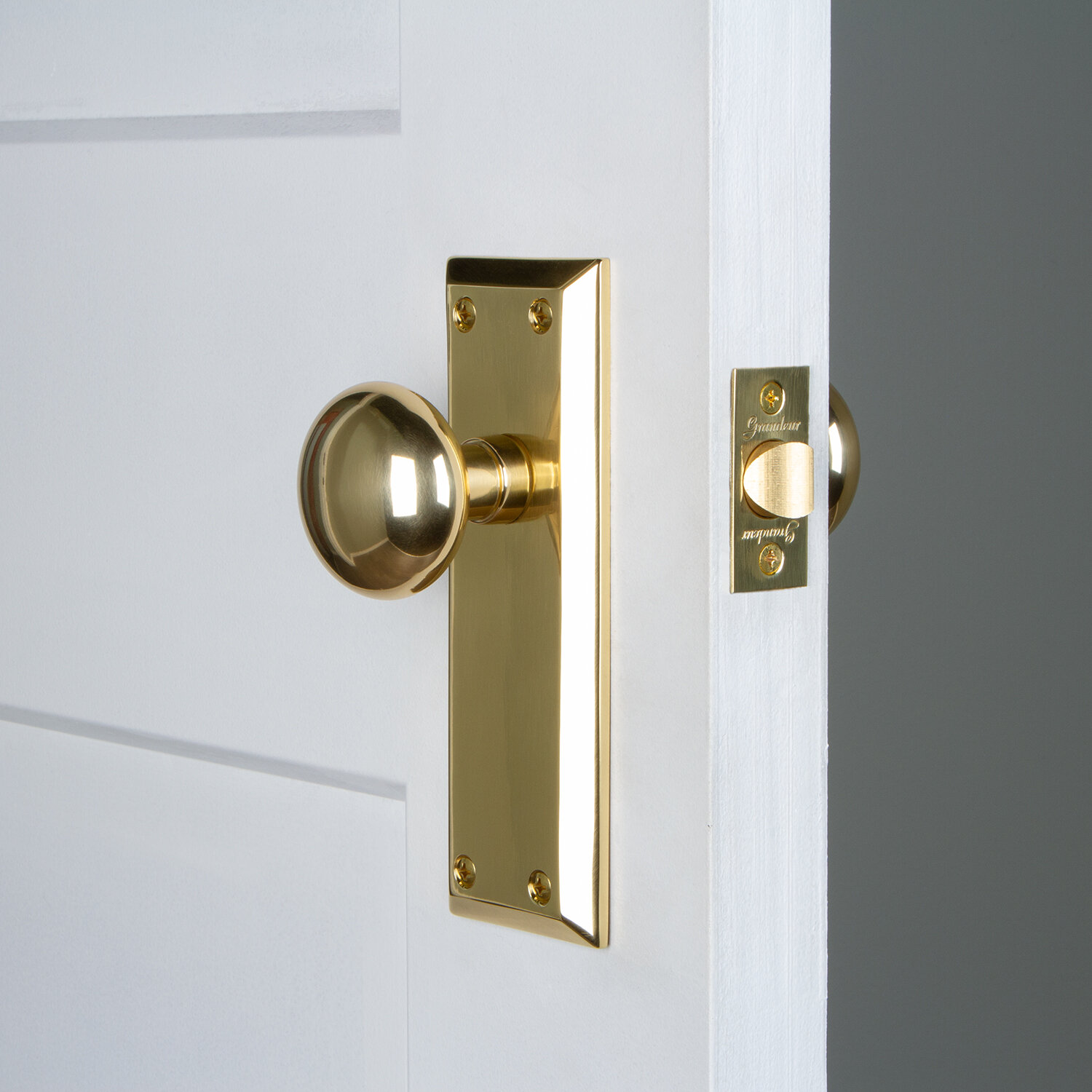 Grandeur Fifth Avenue Plate Passage with Fifth Avenue Door Knob & Reviews