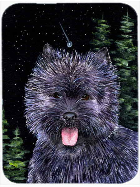 Red Barrel Studio® Bernadeta Cairn Terrier Glass Cutting Board