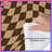 Wavy Checkerboard Pattern Comforter-128741632