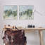 «Abstract Brushed Landscape Single Frame Frame» par June Erica Vess, 2 pièces sur toile-1642350834-1642350846