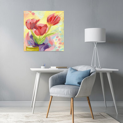 Tulips No. 3 Contemporary Tulip Flower Art