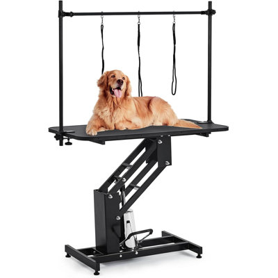 181cm H x 110cm W x 60cm D Adjustable Hydraulic Grooming Table