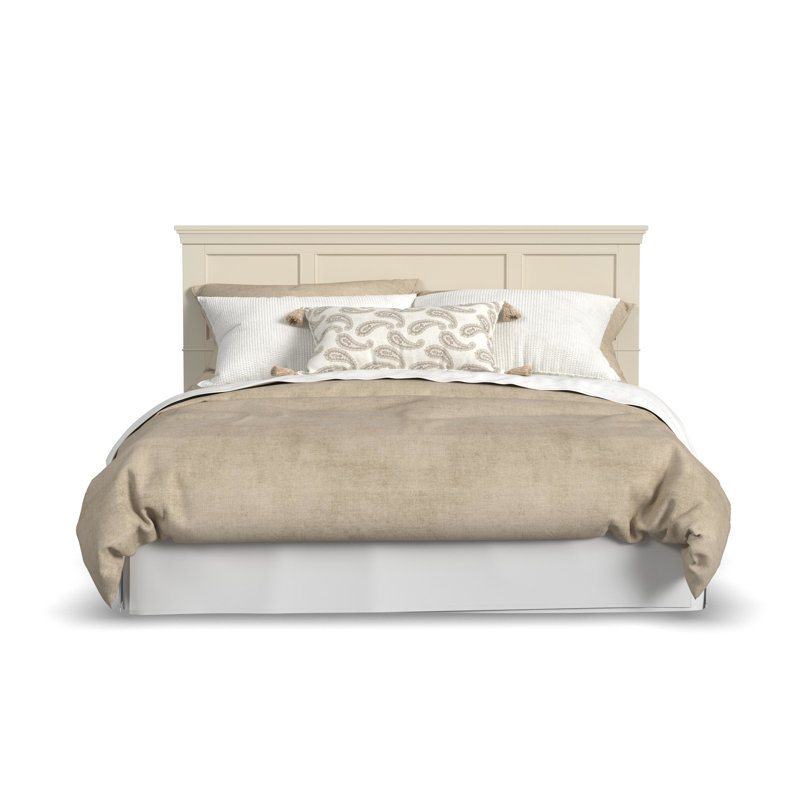 Tête de lit Assil, Blanc cassé, Très grand