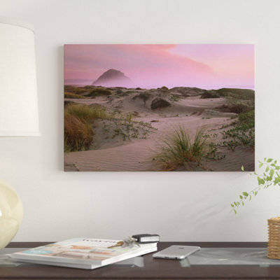 «Morro Rock at Morro Bay, California», reproduction de photo sur toile