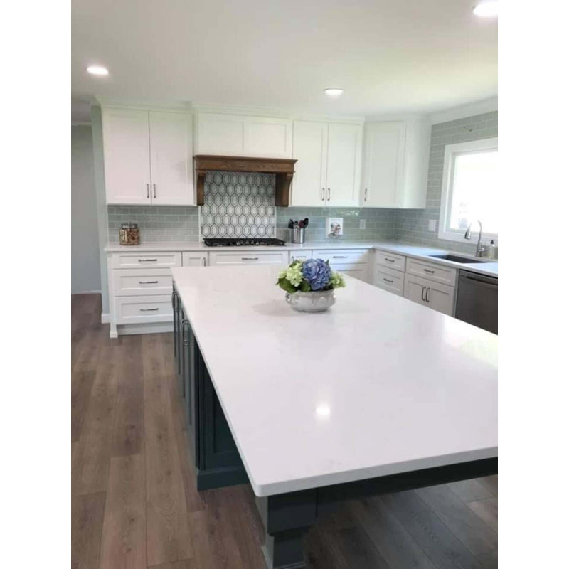 Nabi Subway 3x6 Crackled Glossy Glass Tile, Tundra Gray