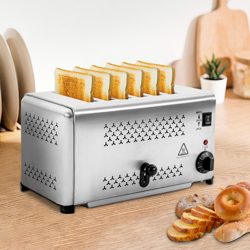 6-Slice Pop-up Bread Machine