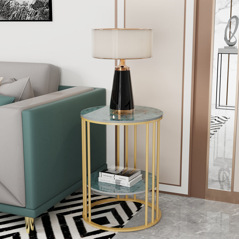 Table de bout Oshrit d'une hauteur de 24,25 po