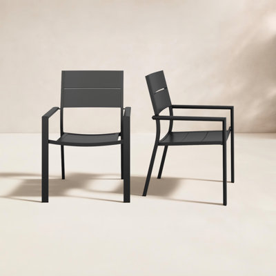 Rafael Stackable Patio Armchair