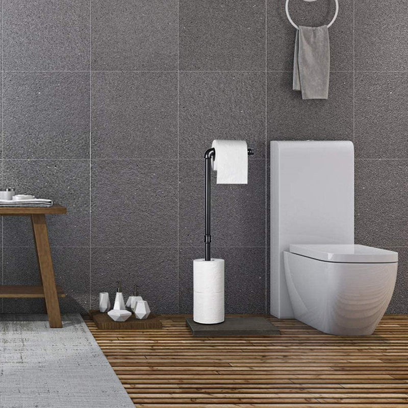 Porte-papier hygiénique sur pied