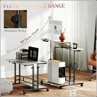 Adjustable Standing Desk for Ergonomic Comfort and Versatility, Perfect for Home or Office Use, Enhancing Productivity and Health