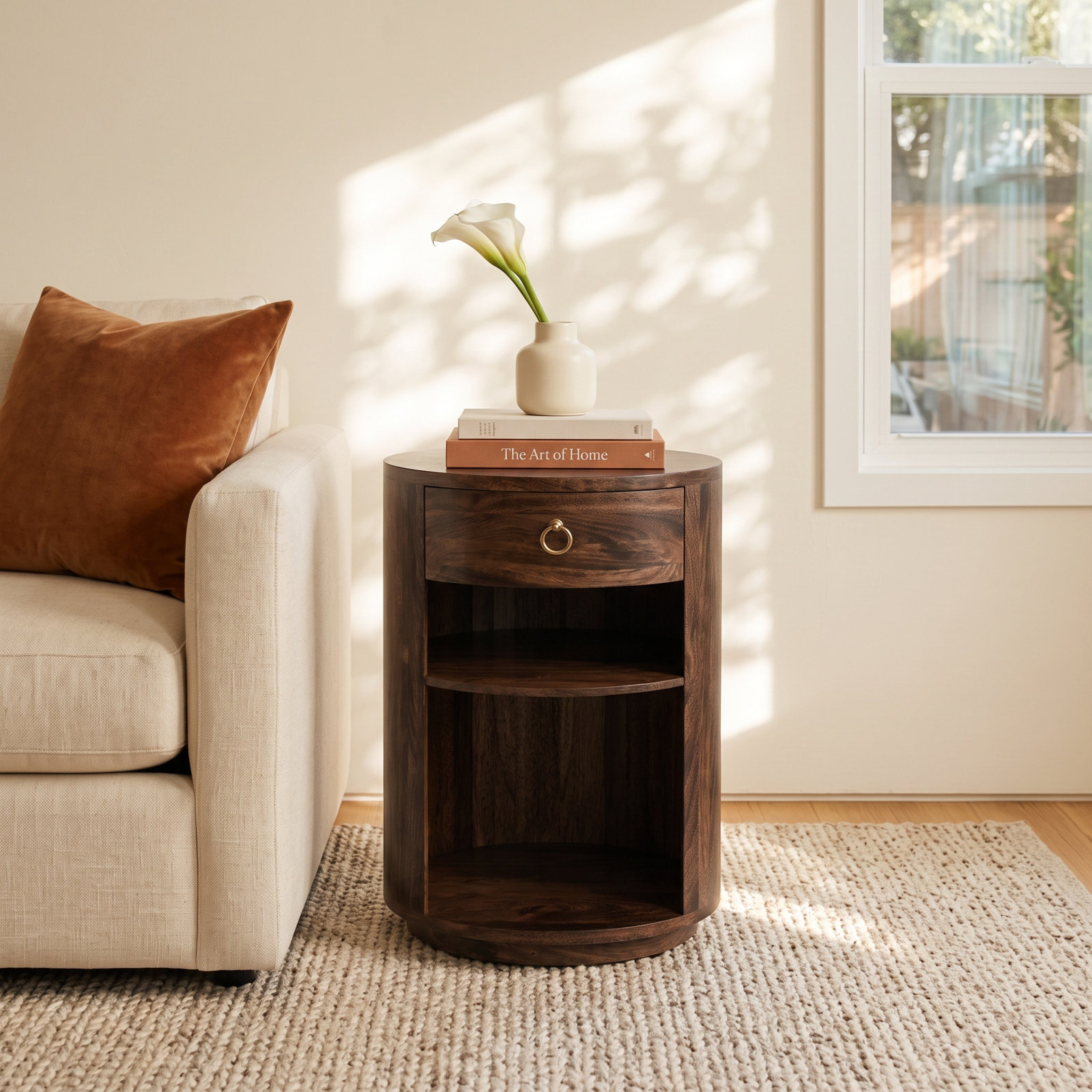 Aviel 13" Mango End Table