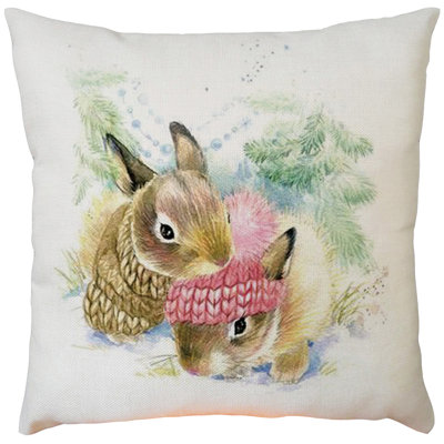 Housse de coussin Pâques
