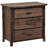 Fireside Lodge Hickory Log Three Drawer Chest - Espresso - Premium Line-14234525