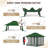 Pop up Patio Gazebo 13 Ft. W x 13 Ft. D Metal Patio-86611663