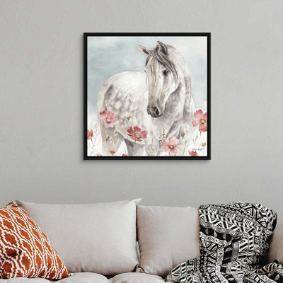 Art sauvage sur toile Wild Horses IV
