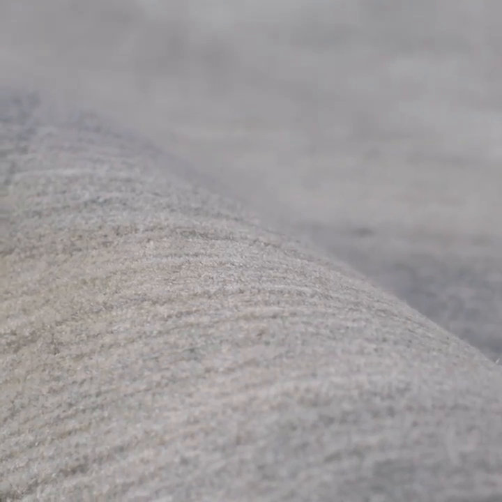 Handmade Blue Ombre Wool and Viscose Runner Rug 3' x 12'