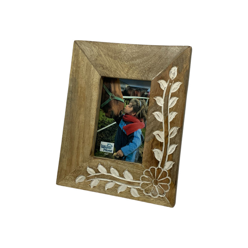 Ivy Manor 4x6 Frame - White Wash