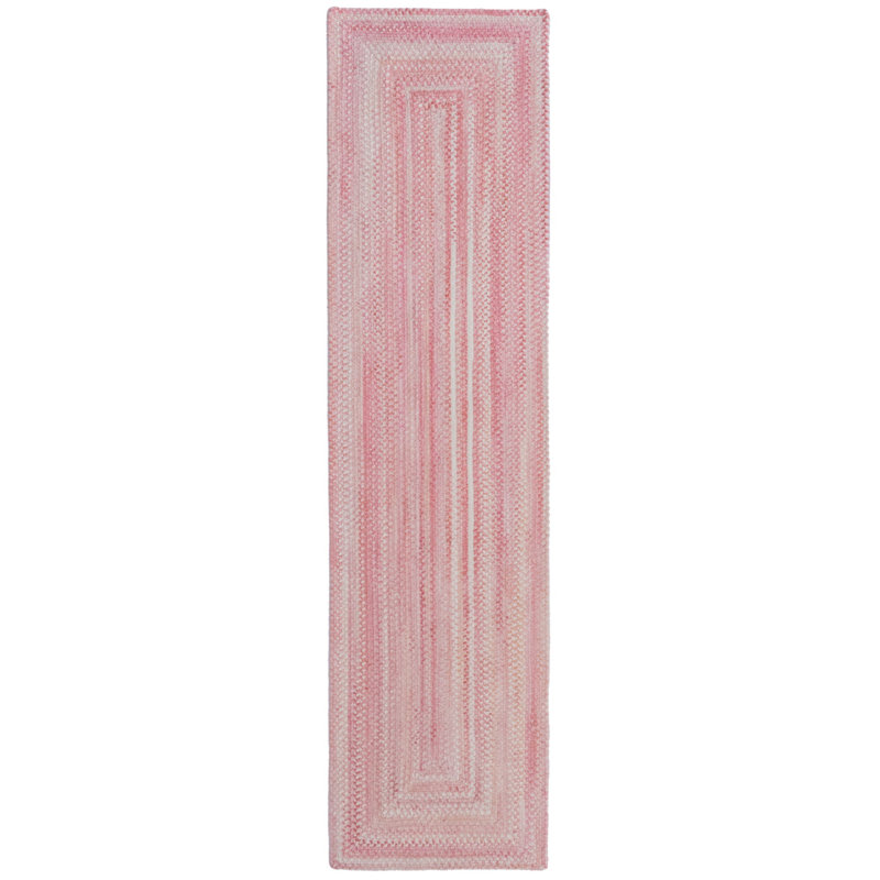 Tiny Tots Pink, Concentric Rectangle 2'3" x 9'Runner