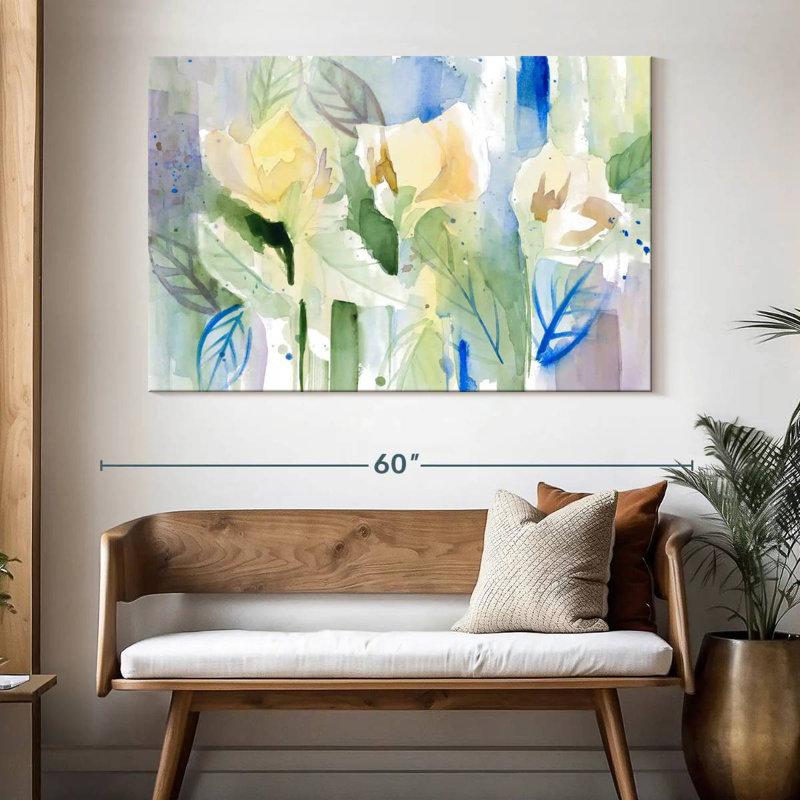 Avery Into The Floral Foothills, 34" H x 51" W