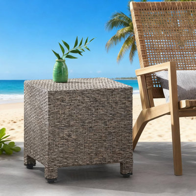 Table d'appoint d'extérieur, élégante pour patio et jardin
