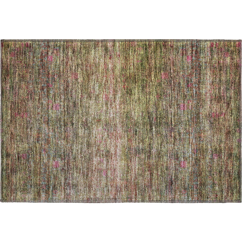 Premium Machine Washable Mayfield AMF1171 Global Rug, Rectangle 1'8" x 2'6"