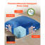 Tapis de jeu, tapis de jeu pour enfants 5 x 5 pi avec blocs de mousse et housse lavable, grand tapis de coussin géant, zone d'atterrissage en mousse souple, équipement de salle sensorielle pour les enfants qui sautent, se détendent et jouent