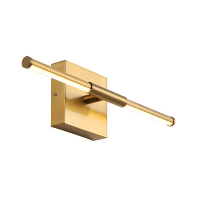 Gallatin 1 - Light LED Dimmable Armed Sconce
