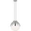 Cavill 16" Pendant with Hood and White Glass-1440172295