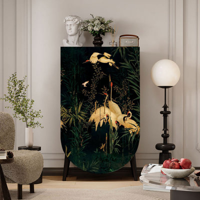 New Chinese-style retro wardrobe