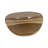 Decorative Metal Etched Oval Table Vase for Home Decor - Modern Flower Vase for Shelf Accent and Living Room Display - Gold & Metallic-1665533375
