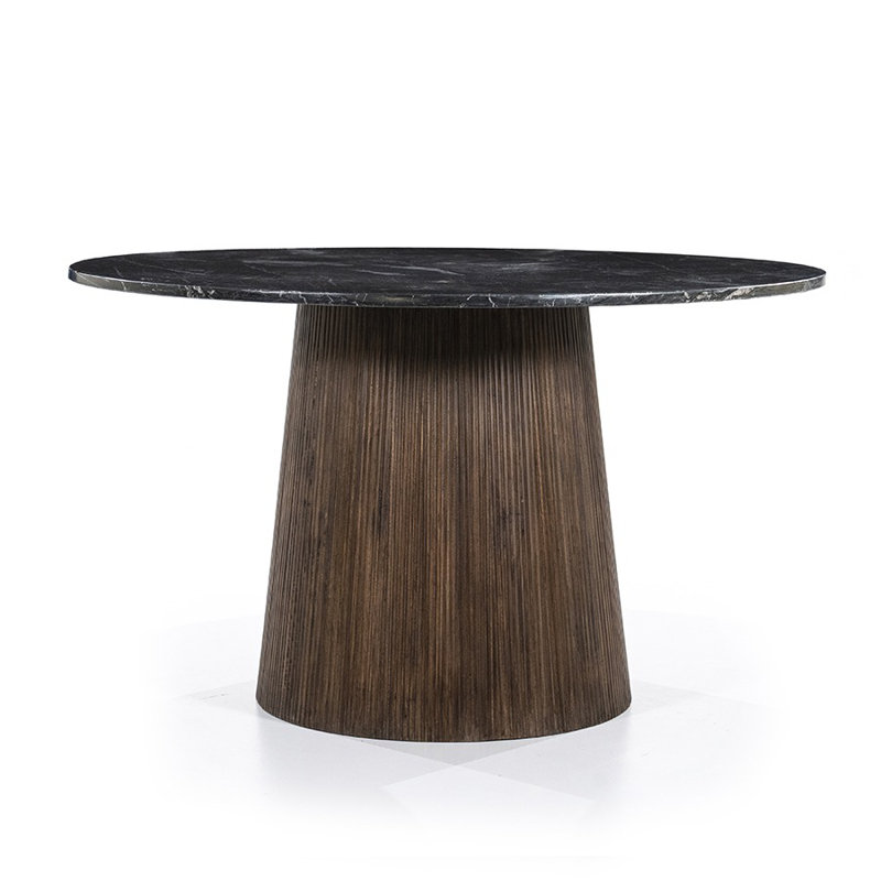 Maxim Round Marble Dining Table