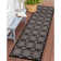 Andelija Geometric Black/Gray Indoor & Outdoor Area Rug