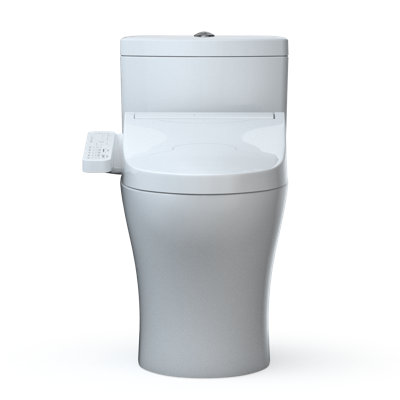 Aquia® Dual-Flush Elongated One-Piece Toilet with Tornado Flush (Seat Included)