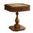 Black Finish Reversible Chess Checker Game Table w/Game Tray (Chess Fingures Not Included)-441233385