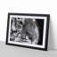 Eyes of the Tiger in Abstract - Picture Frame Graphic Art Print-55726731-55726727