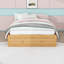 Grand lit plateforme en bois avec 4 tiroirs-1020396930