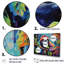 Impression d'art sur toile paresseux coloré I-97035419-97035423