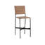 Almin Upholstered Stool with Metal Frame-1474041640