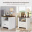 Ensemble de chambre à coucher 3 pièces, avec cadre de lit plateforme tapissier Boucle et base de bois ouverte-858483997-858483995